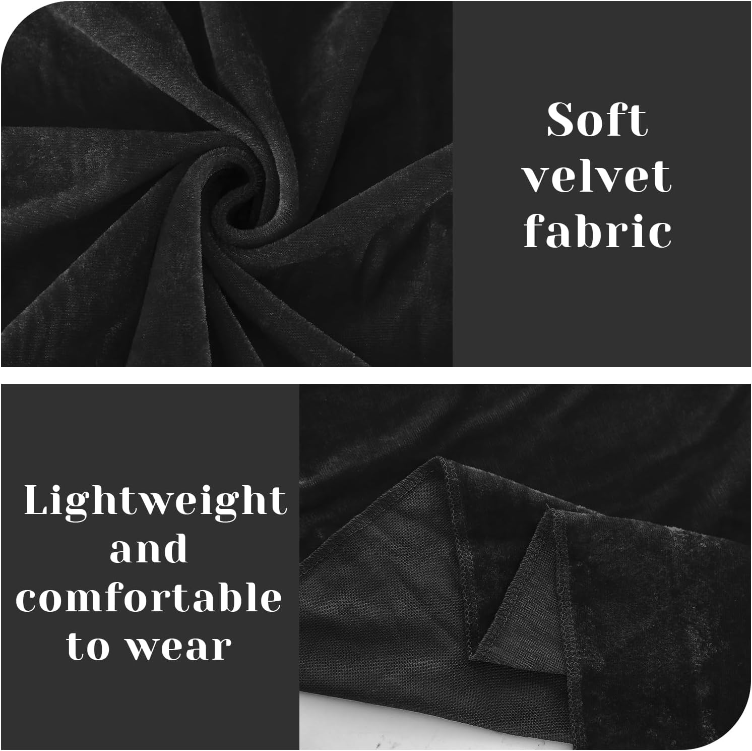 E-Clover Velvet Women Scarfs Shawls and Wraps for Evening Dresses Wedding Shawl Wraps for Dress Accessories - Image 3
