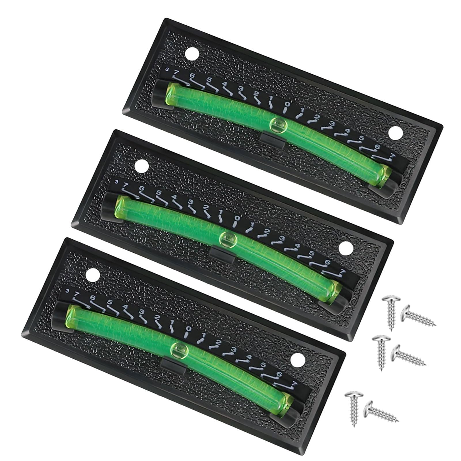 Rgybao 3 Sets Compact Campers Bubble Levels Abs Construction Tool Leveling Systems For Horizontal Measurement Bubble Levels