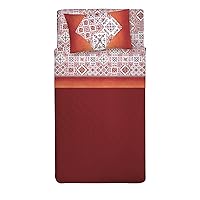 PENSIERI DELICATI Completo Letto 1 Piazza e Mezza 100% Cotone