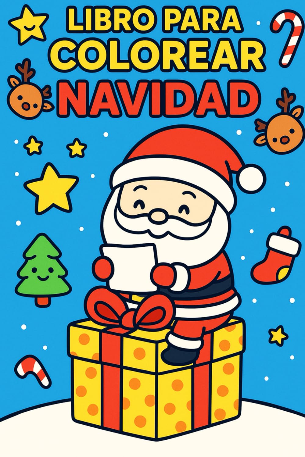 Libro para colorear: Navidad