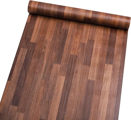 Papel de contacto autoadhesivo de madera con bloque de carnicero para encimeras de cocina, armarios, puerta, mesa, escritorio, muebles, papel tapiz