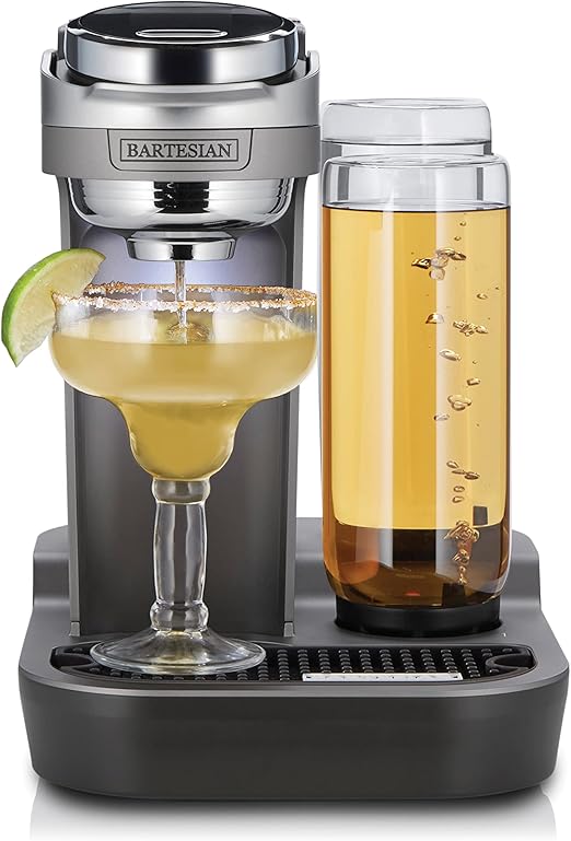 Bartesian Duet Cocktail Machine, 2 Glass Spirit Bottles, 55310