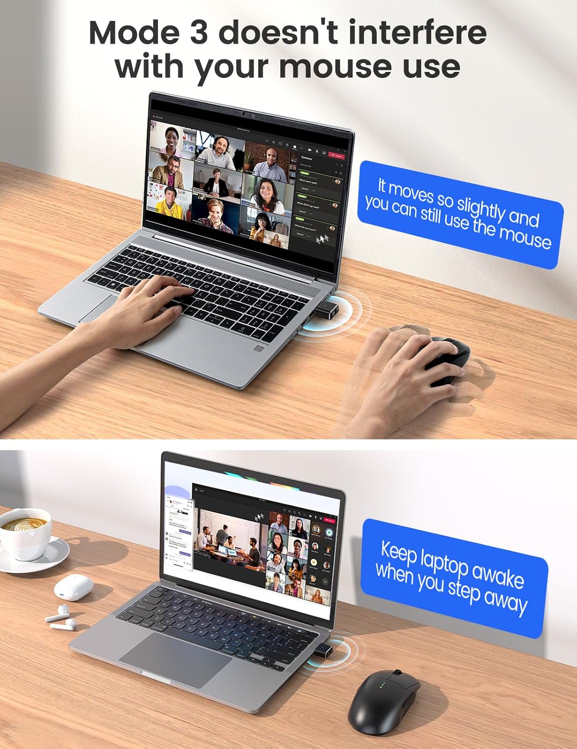 Der unsichtbare Maus-Jiggler: Immer aktiv und unentdeckt!