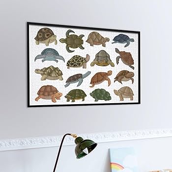 Amazon.co.jp: ジグソーパズル ウミガメ 亀 パズル 1000ピース
