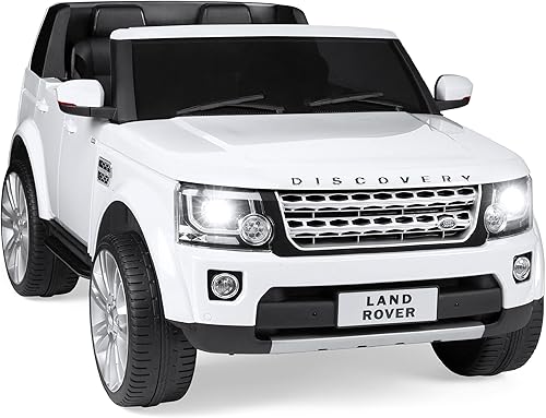 Best Choice Products Land Rover Ride On - Silla de paseo para niños 12 V 2 plazas Negro, Rosado, Rojo, Blanco disponible en Yaxa Colombia