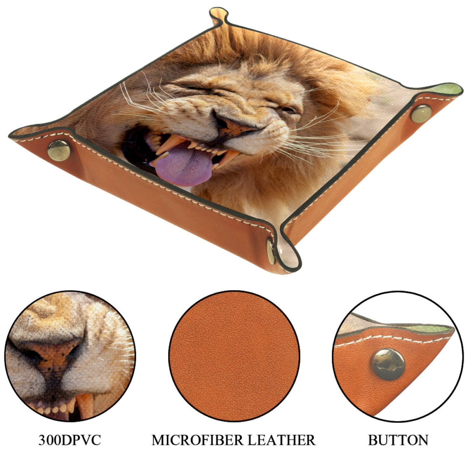 Vassoio Organizer In Pelle MaoXinTek - 5 Scomparti Per Gioielli, Chiavi, Telefono - Foto 12