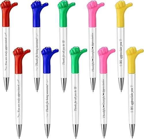 Miniatura 1 de Fumete 25 bolígrafos de agradecimiento con el pulgar hacia arriba, bolígrafos de agradecimiento para profesores, empleados, compañeros de trabajo,