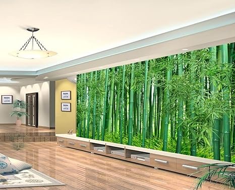 Amazon カスタム壁紙壁画緑竹風景寝室背景壁家の装飾写真3d壁紙 400 280cm 壁紙 Amazon カスタム壁紙壁画緑竹風景寝室背景壁家の装飾写真3d壁紙 400 280cm 壁紙
