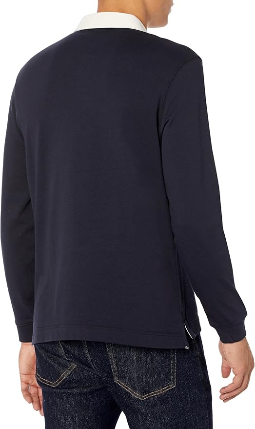NYXX ■ COLOR BLOCK RUGBY LONG SLEEVE Tシャツ Lacoste Men's Long Sleeve Colorblock Rugby Shirt, ABIMES