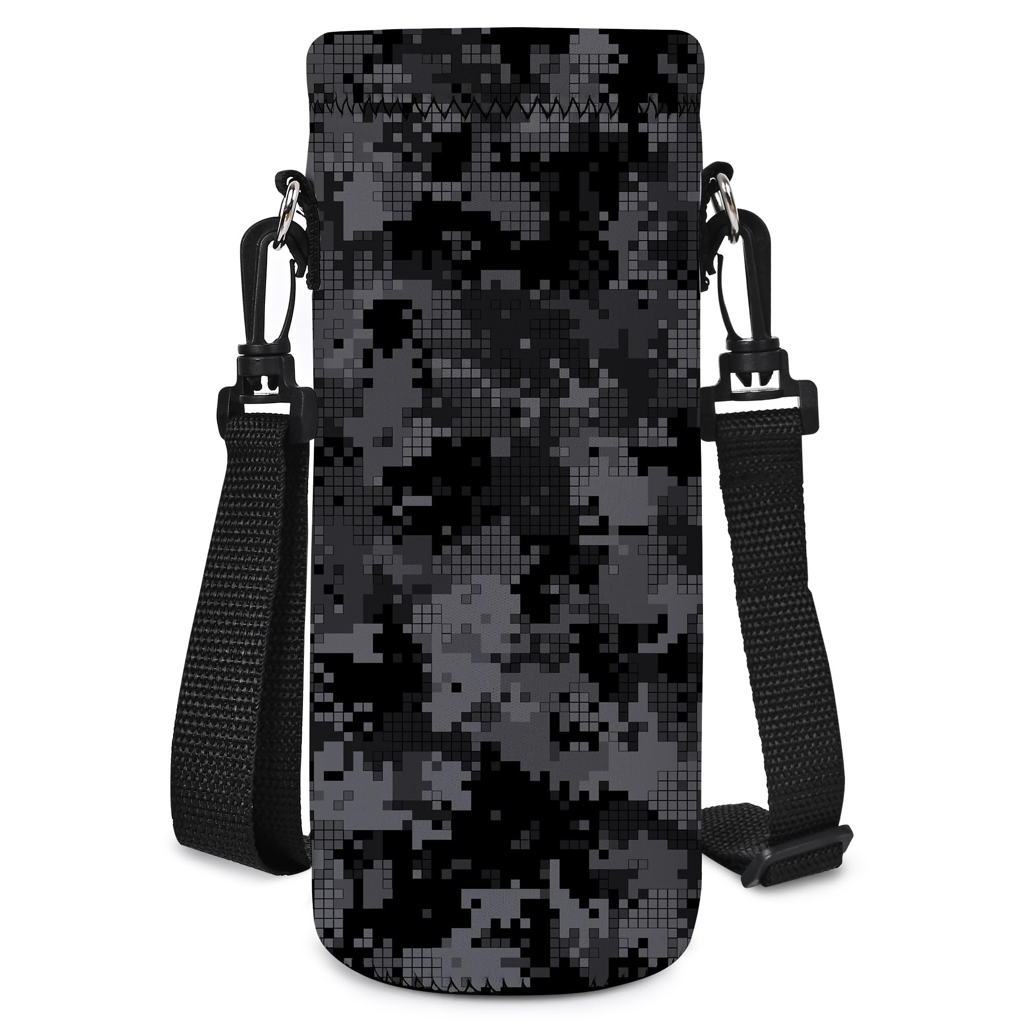 AUPET Water Bottle Bag Carrier,24oz/32oz Insulated Neoprene bottle Sling Holder Case Pouch Cover for 1000ML/750ML Bottles with Shoulder Strap for walking