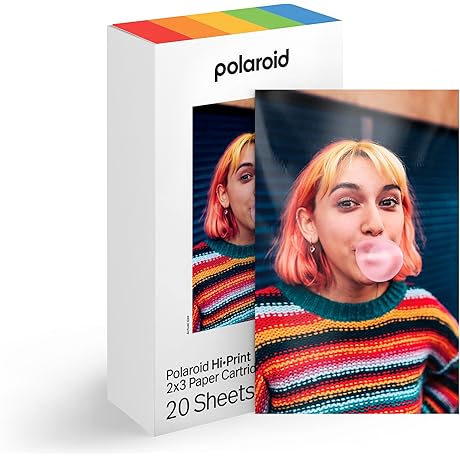Polaroid Hi-Print Paper: Print Vivid 2x3 Photos Effortlessly