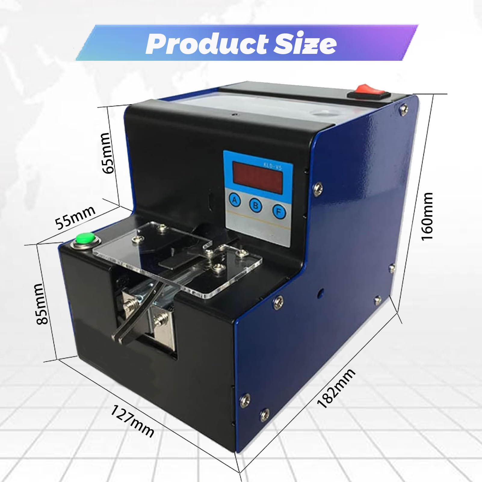 Automatischer Schraubenzähler und Zuführmaschine mit Digitalanzeige, Sicherheitsabdeckung, einstellbare Vibration, 2 Stück/Sekunde, für Verpackungsindustrie