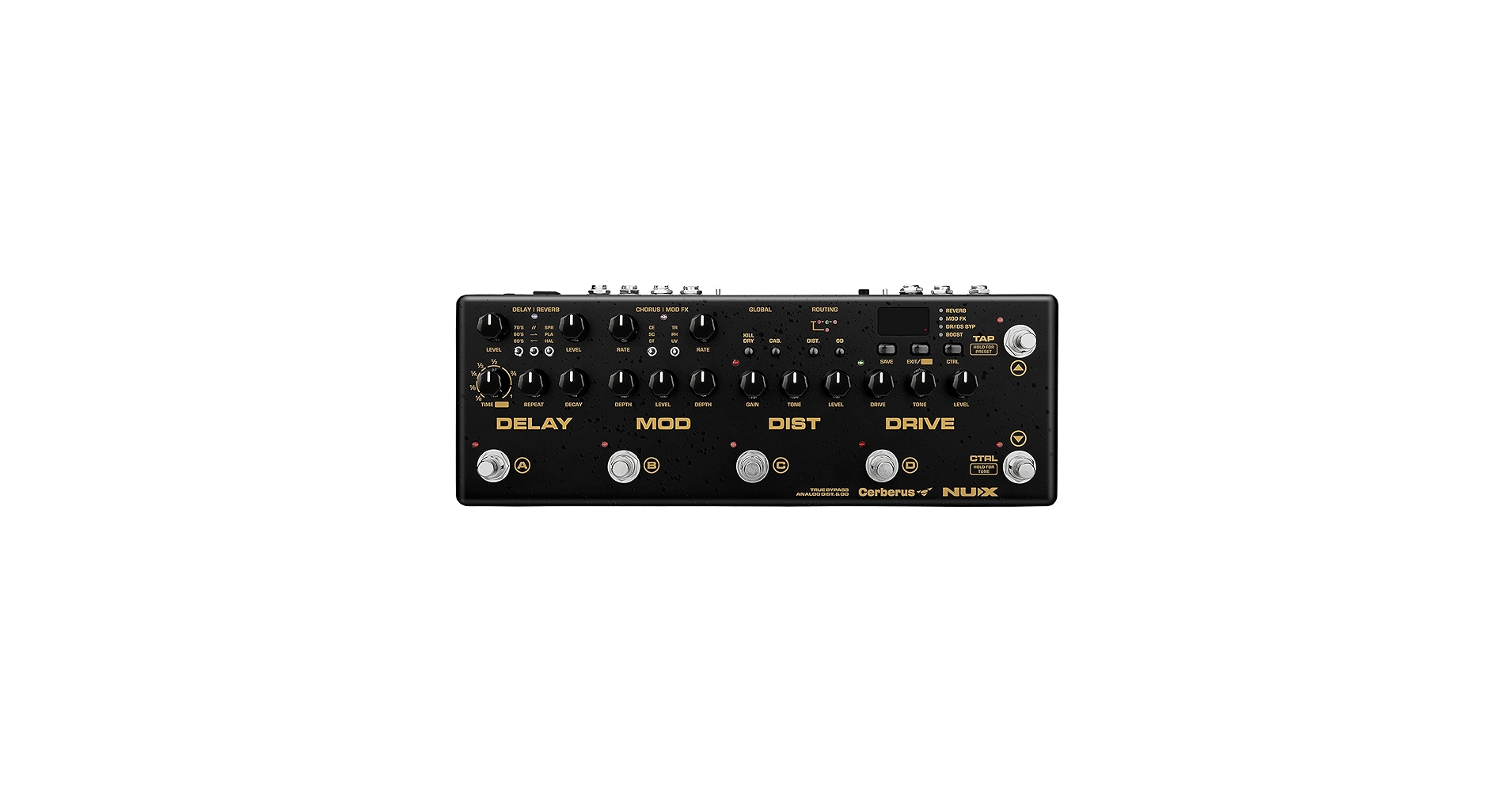 NUX Cerberus ギターエフェクター Amazon.com: NUX Cerberus Multi-function Guitar Effect Pedal
