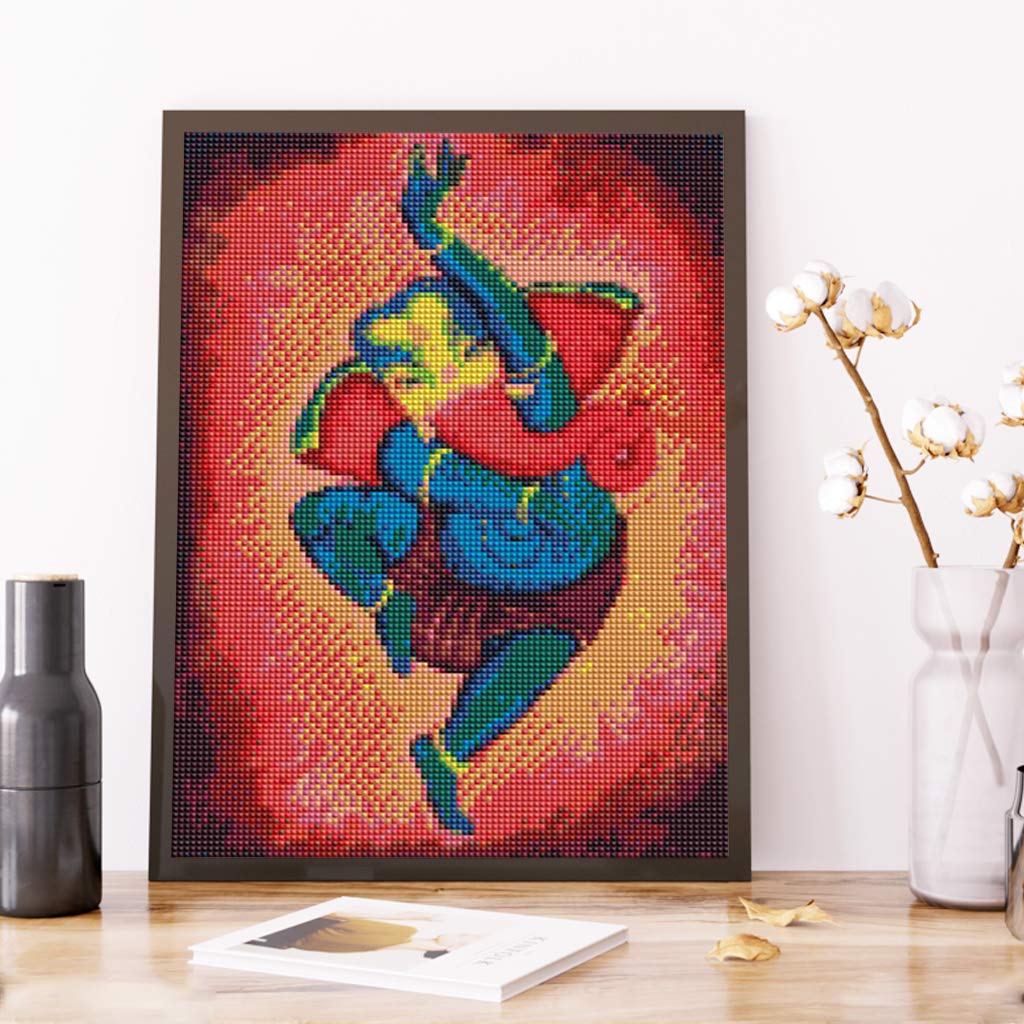 DCIDBEI 40x40CM 5D DIY Broderie De Peinture Au Diamant