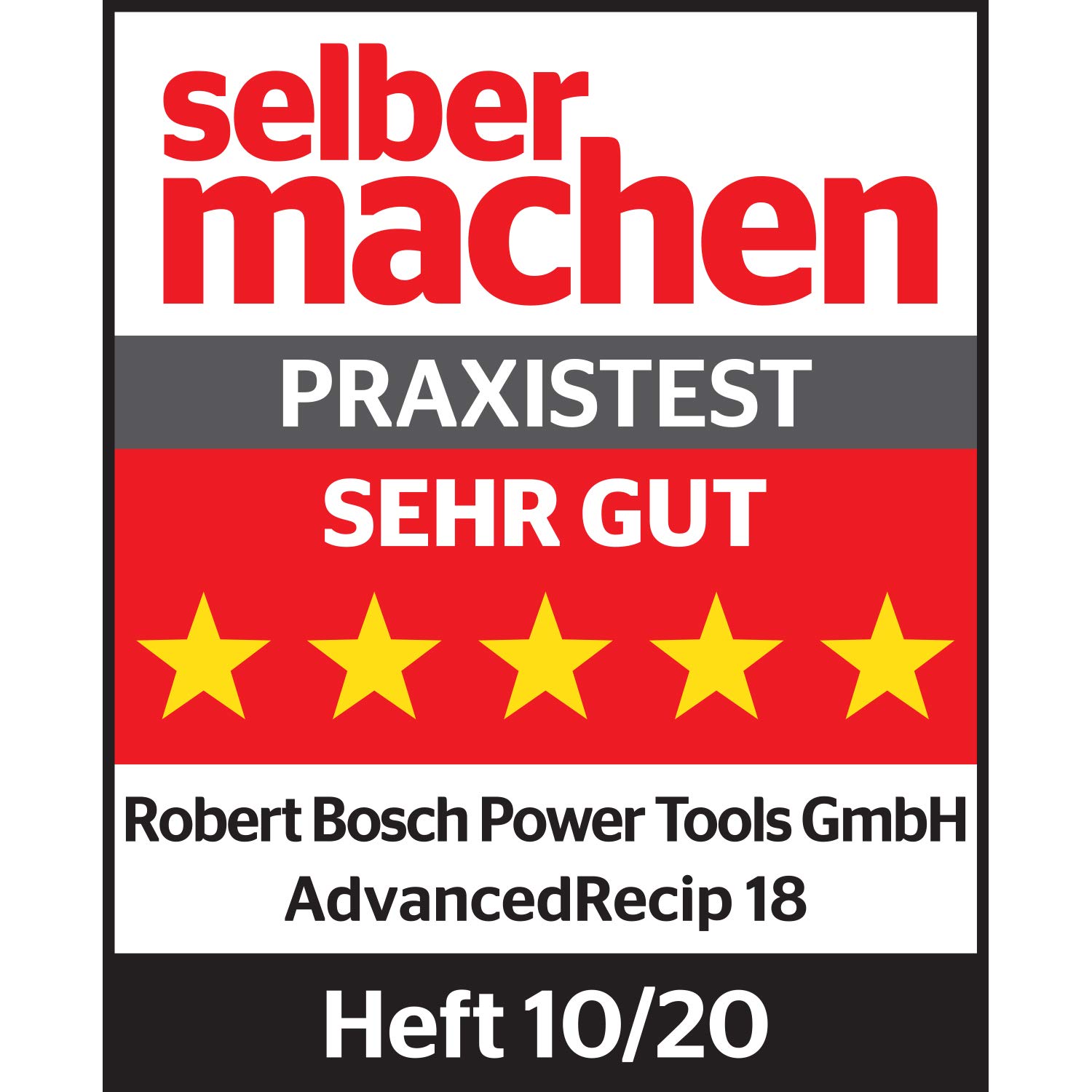 Bosch Akku Säbelsäge AdvancedRecip 18 (1 Akku 2,5 Ah, 18 Volt System, im Karton)