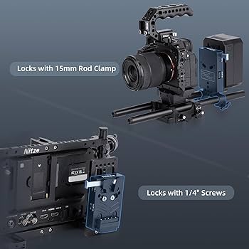 その他 V Mount Plate Amazon.com : Nitze V Mount Battery Plate, V Mount Plate with