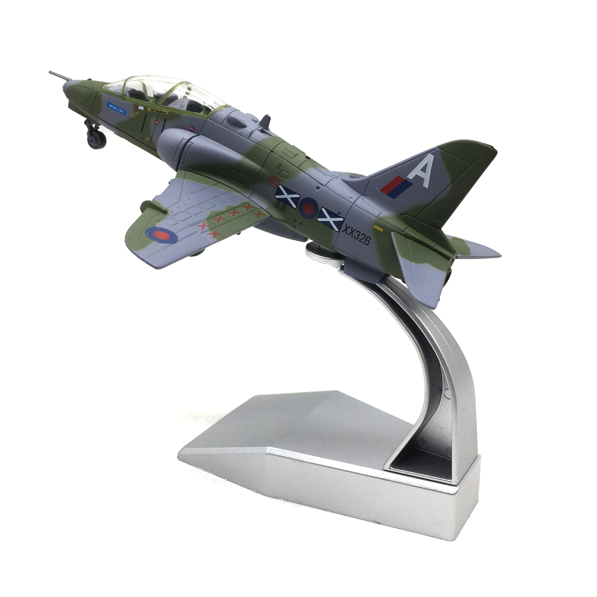 Enatuhter 1/72 Scale Model Aircraft Hawk T Eagle Trainer Aircraft Simulation Alloy Fighter Jet Model Plane Military Airplane Models for Adults