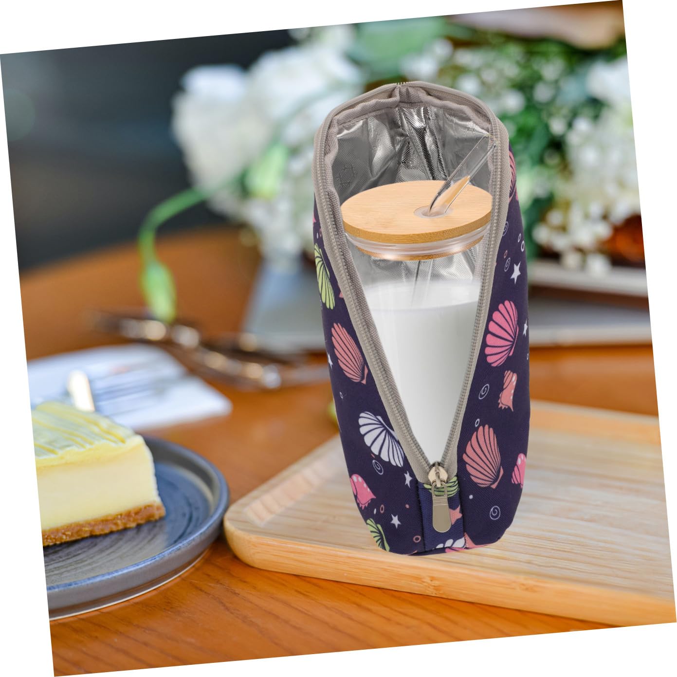 TOYANDONA 4piezas Bolsa Aislante De Leche para Funda Portátil para Biberones para y Mantener Diseño Adorable y