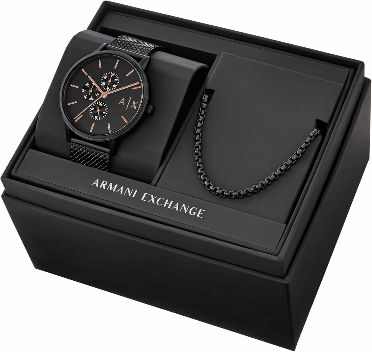 A|X Armani Exchange Men's Watch, Three-Hand Watches for Men