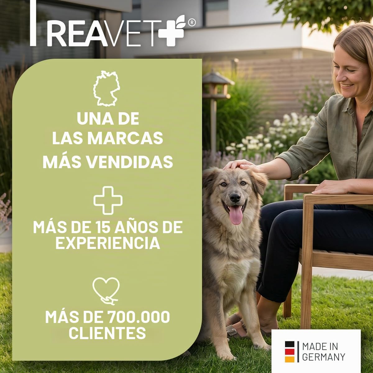 ReaVET Wormwood Mix Cápsulas para perros, 50 comprimidos, producto natural, armoniza el tracto gastrointestinal, flora intestinal sana, formulación de gusanos