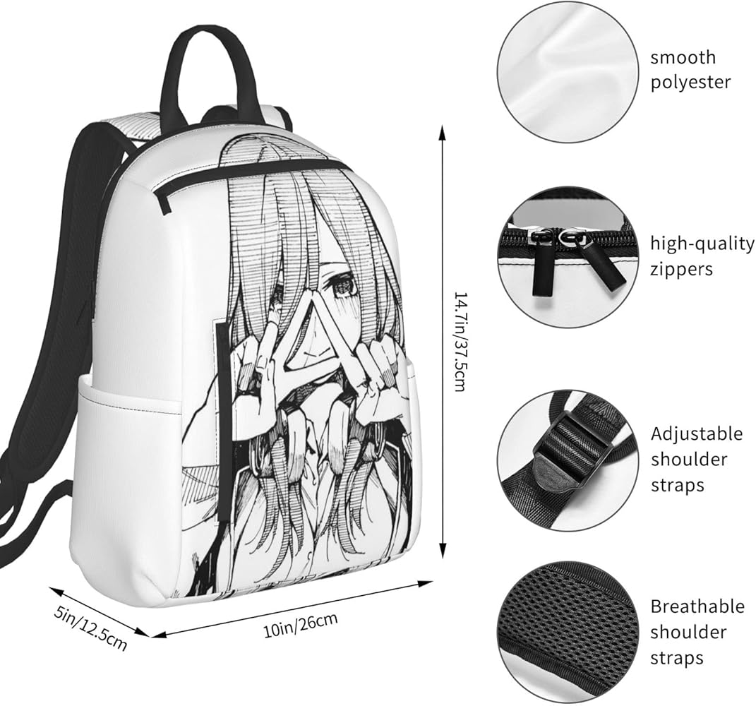 Amazon.co.jp: [ZOOKISS] 五等分の花嫁 三玖 リュックサック アニメ