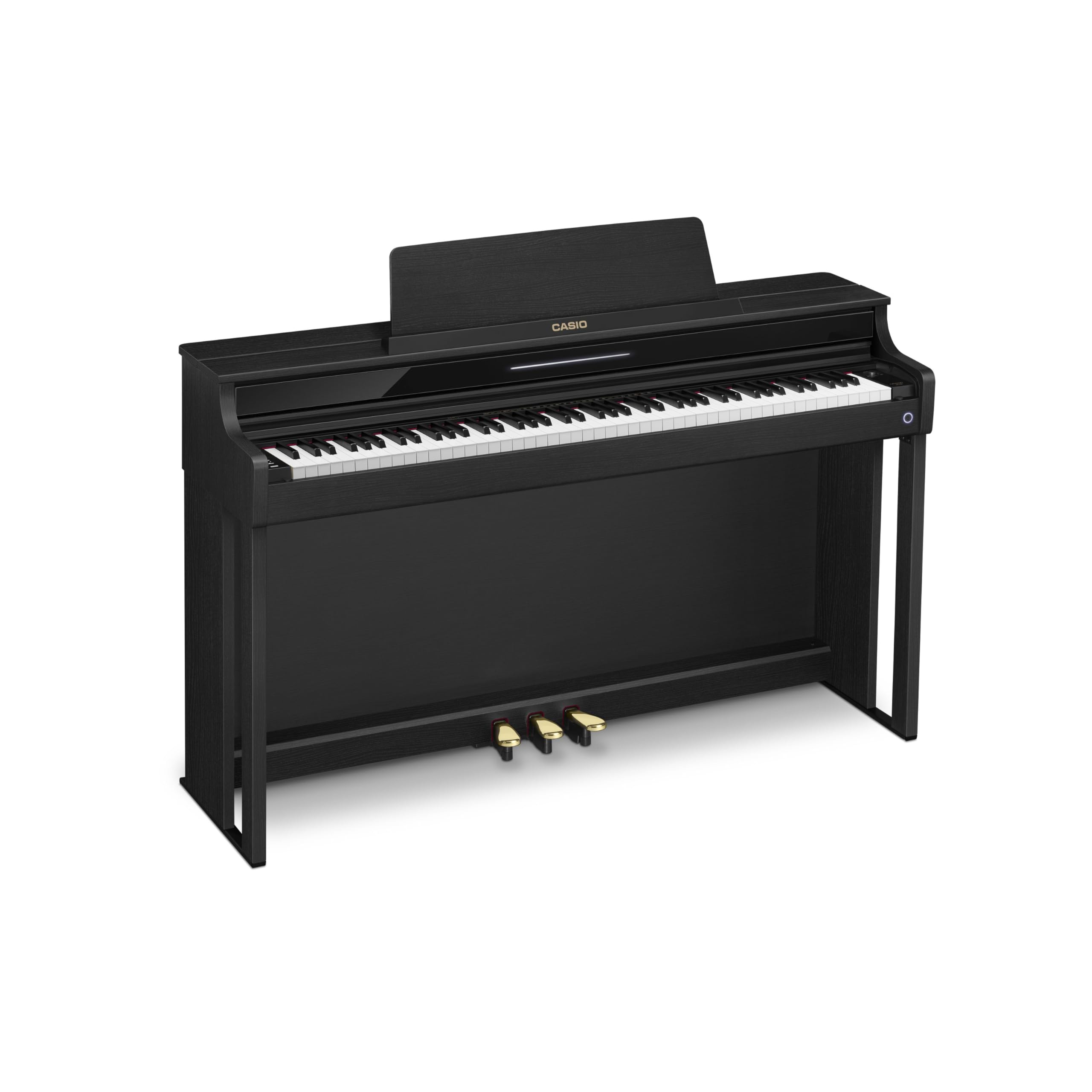 CASIO CELVIANO 電子ピアノ AP−22S 88鍵 ダークブラウン Amazon | CASIO AP-550BK ブラックウッド調 電子ピアノ セルヴィ