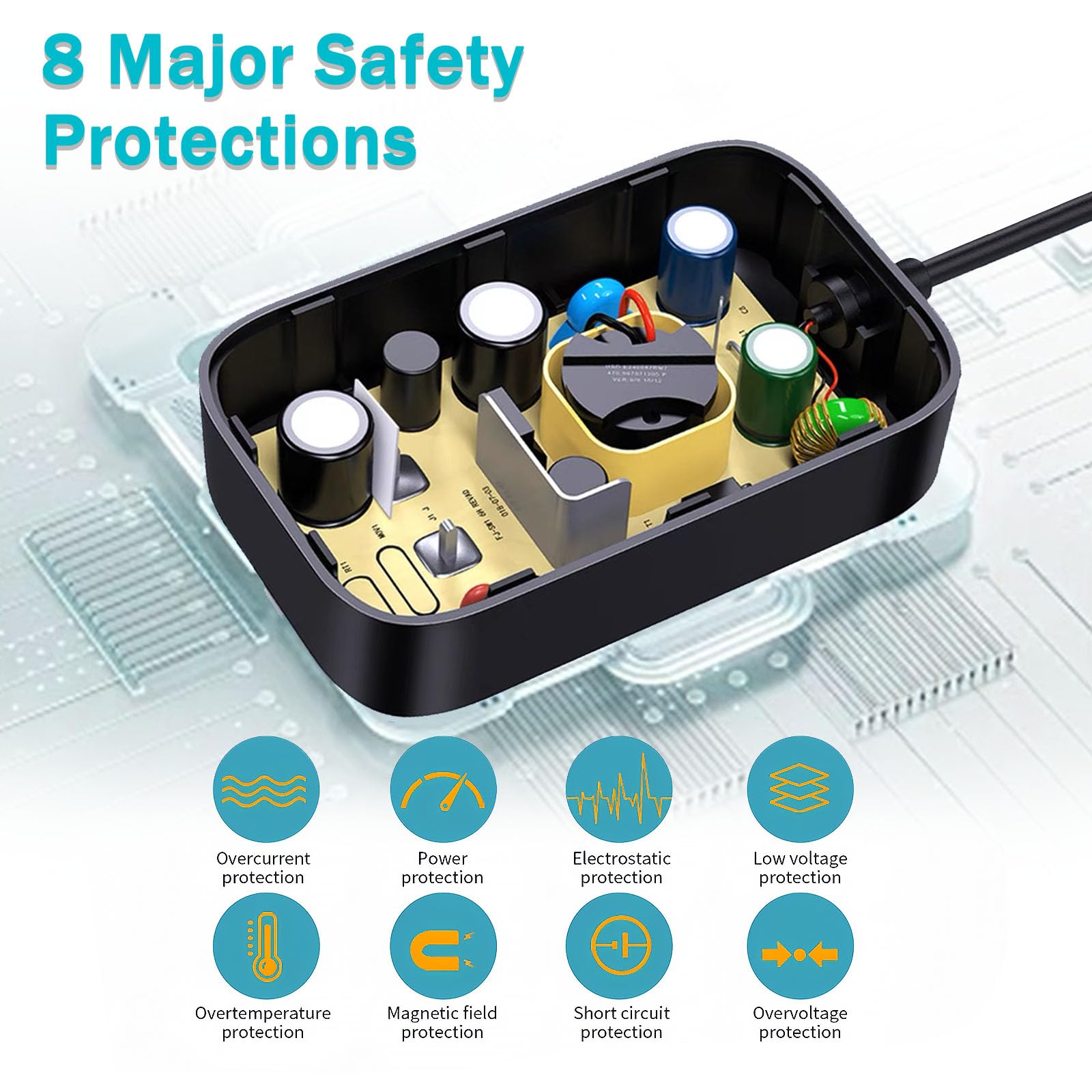 Chargeur 6V 800mA Pour Voiture électrique Enfant – Compatible Moto, Quad, SUV, Avec LED