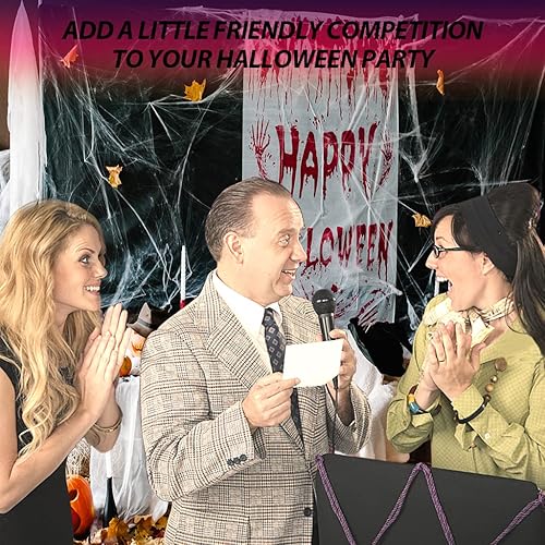 Miniatura 4 de Cuestionario de peleas amistosas de Halloween, Cuestionario de peleas familiares, noche de juegos de baby shower, juego de fiesta de Halloween,