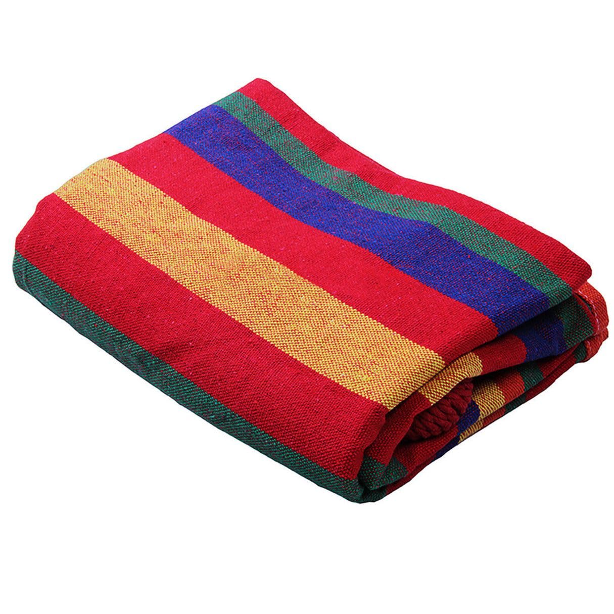 Rea - Tutumi 400257 Hamak 1 osobowy Czerwony, idealny do wypoczynku w ogordzie - 260X90X1CM