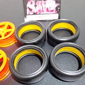 SOREX タイヤ 24R (新品) Sorex Competition 24R 24mmベルテッドスリックタイヤ CO-24R
