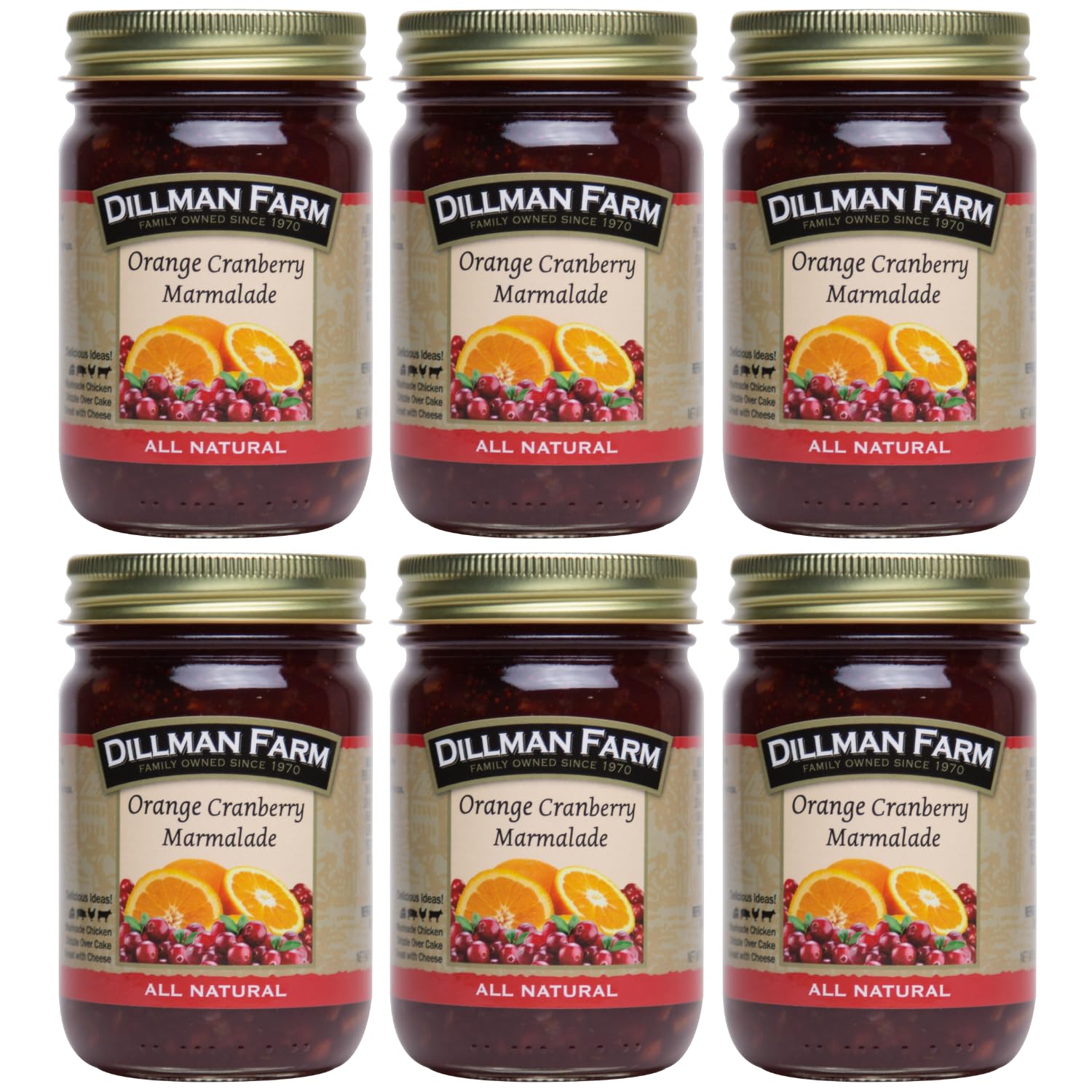 Dillman Farm All Natural Pineapple Preserves - Gluten-Free