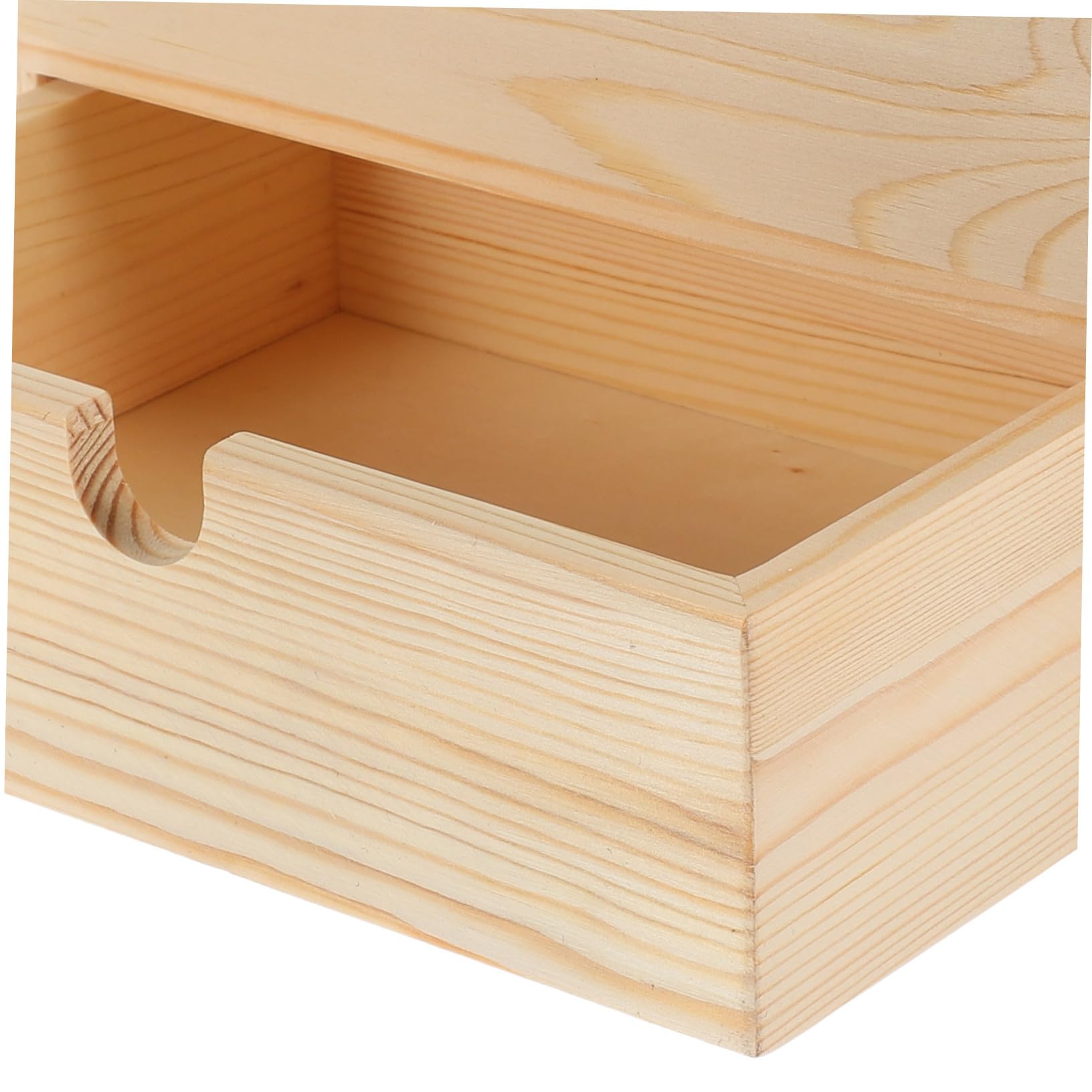 BESTYASH Schreibtisch Organizer aus Holz mit Schubladen Aufbewahrungsbox für Schreibtisch Schmuckschublade für Kleinigkeiten Holzbox für Schreibwaren