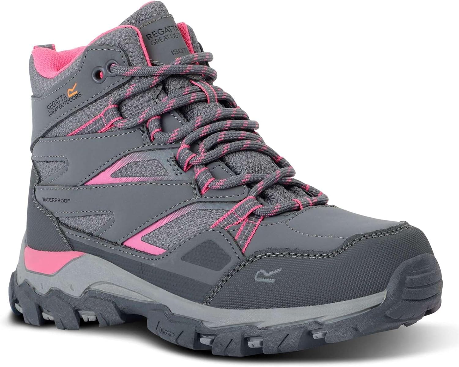 Regatta Kids Holcombe Walking Hiking Boots, Hiking Boots Unisex Children