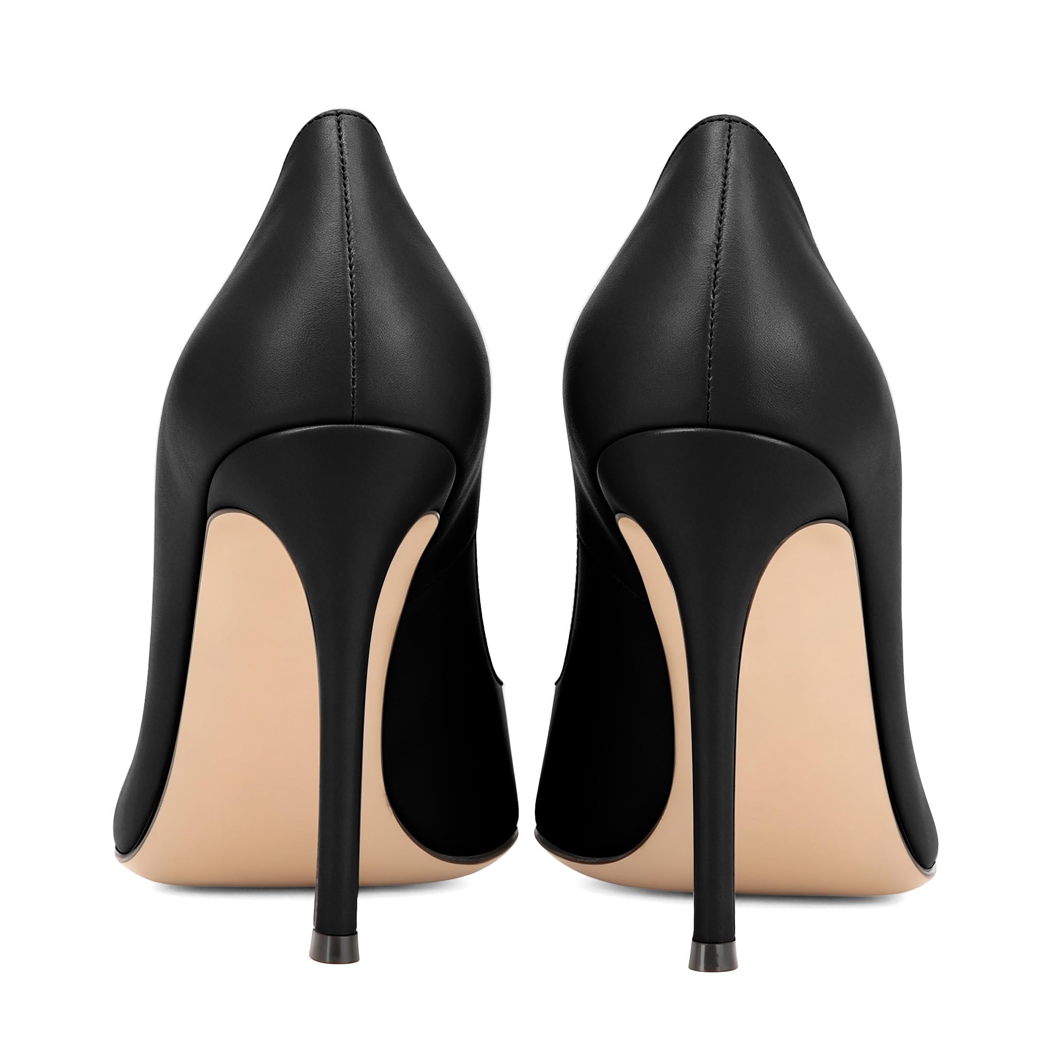 EDEFS Escarpins Pointus - Talons Hauts Femme 10 cm Talon Aiguille | Chaussures de Bureau & Soirée