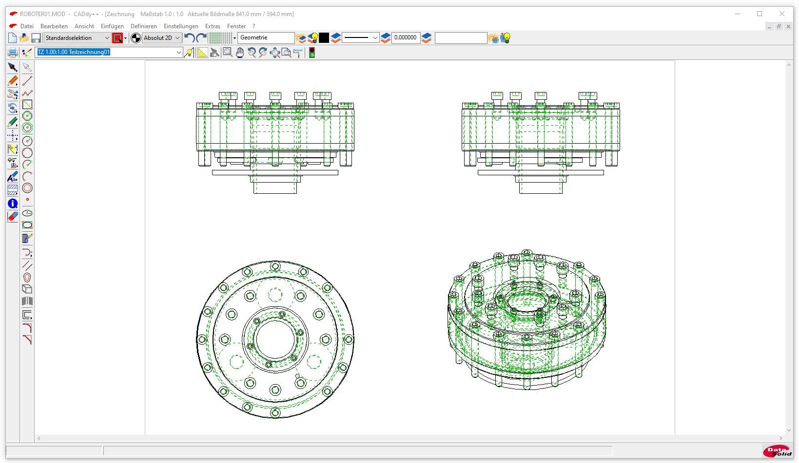 BeckerCAD 12 3D - CAD-Software und 3D-Zeichenprogramm für Architektur, Maschinenbau, Modellbau und Elektrotechnik - kompatibel mit AutoCAD - Programm für Windows 11, 10, 8, 7