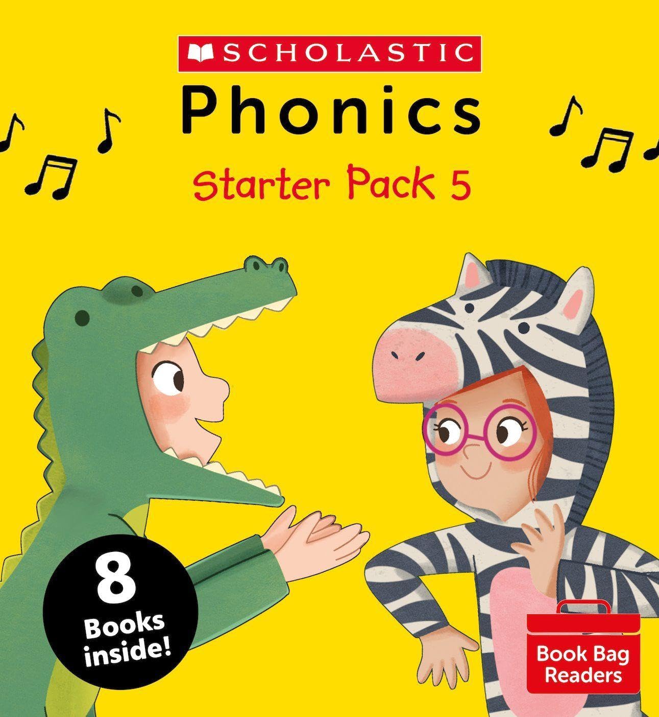 Scholastic Phonics: Starter Pack 5. Decodable Phonic Books for Ages 4-6 (Phonics Book Bag Readers Fiction)