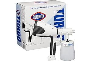 CloroxPro Turbo Handheld Power Sprayer for Small Businesses, Lightweight Healthcare Cleaning and Industrial Cleaning