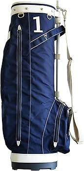 【現行モデル】木の庄帆布　パイプキャディバッグ 木の庄帆布 ゴルフバッグ KHG22-CPB02W カートバッグ パイプキャディ