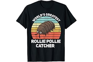 Rollie Pollie Catcher Kawaii T-Shirt - The Ultimate Entomology Fashion