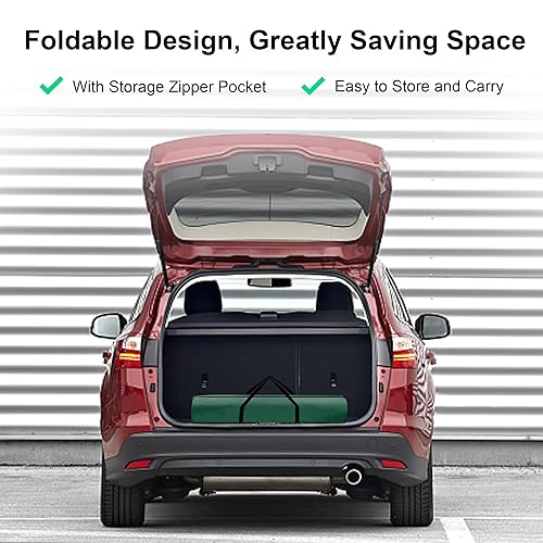 Miniatura 5 de Paquete de 2 camillas plegables para emergencias médicas con asas resistentes, correas y estuche de transporte, de aleación de aluminio de alta