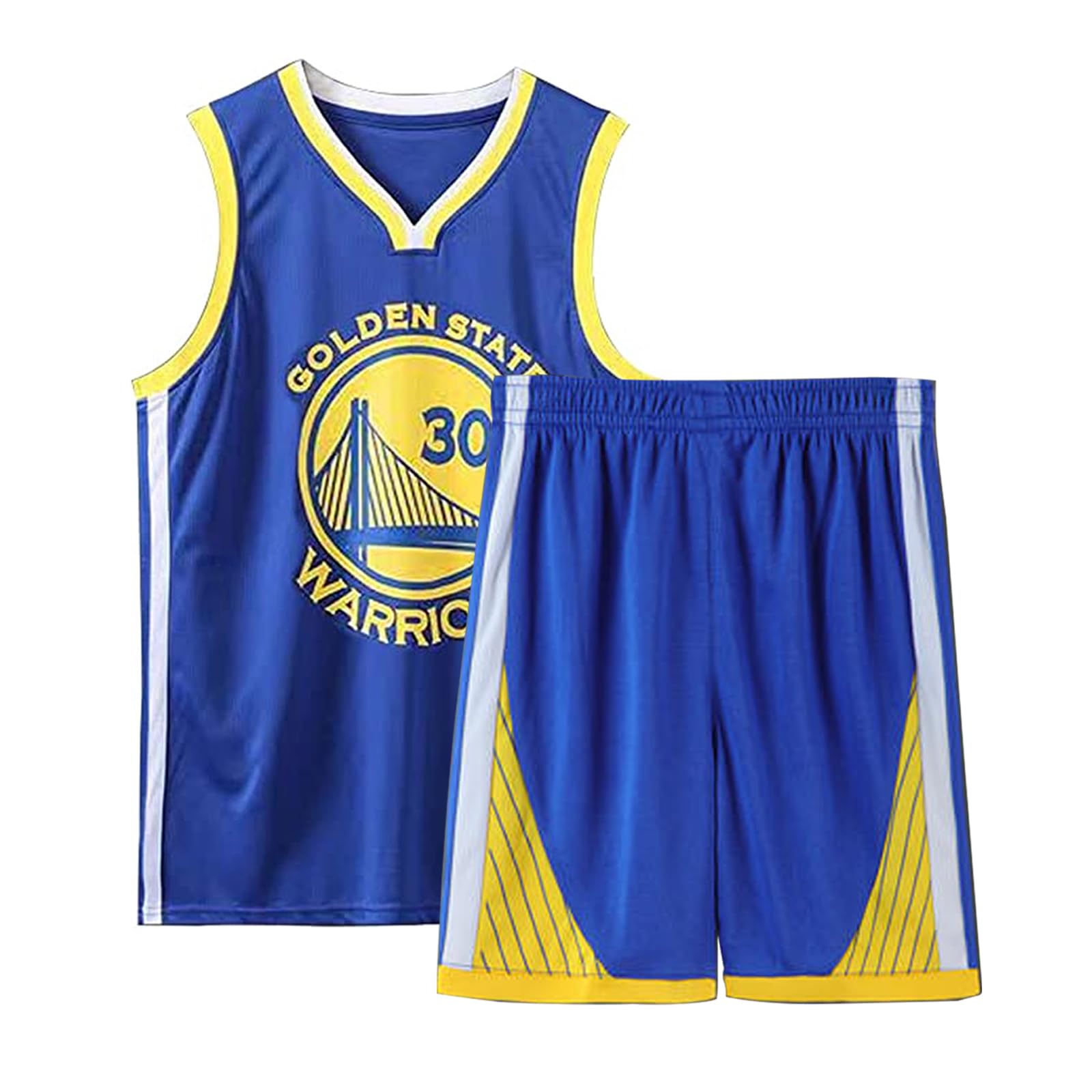 Qkydky Basketball Trikot Kinder,Basketball Trikot Jungen-2er-Set | Basketball Trikot Kinder 2 Stücke,Basketball Kinder Trikot and Shorts,Basketball Trikot Set für 3-14 Jungen