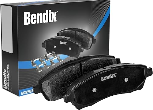 Bendix SBC1114 Juego de pastillas de freno prémium para Scion FR-S 2013, Subaru BRZ 2013, Forester 2015-2009, Impreza 2015-2008, Legacy 2014-2005,