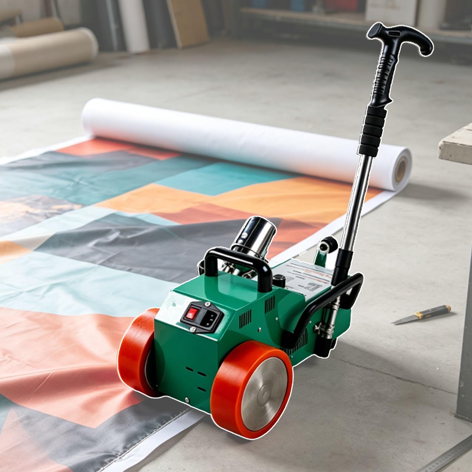 Troqullium One Color Professional Banner Seaming Tool, Heat Sealing Machine