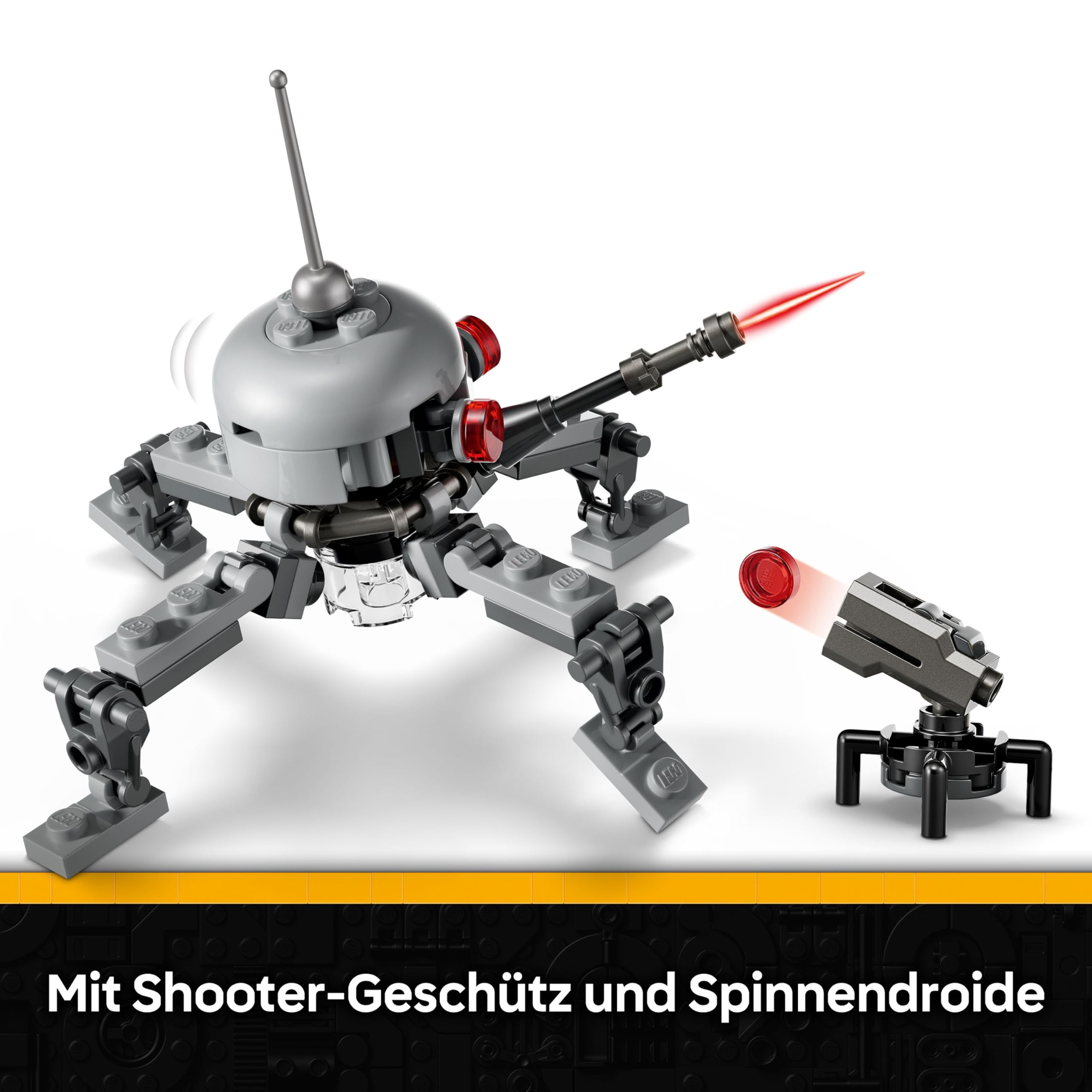 LEGO Star Wars Klonsoldaten des 327. Sternenkorps Battle Pack - Spielzeug für Kinder ab 7 Jahren - Minifiguren zum Bauen und Sammeln - Kreatives Geschenk für Jungen und Mädchen - 75431