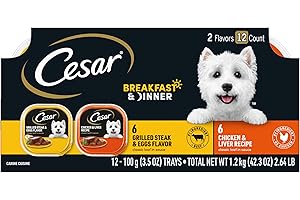 Wet Dog Food Cesar: Classic Loaf in Sauce Variety Pack