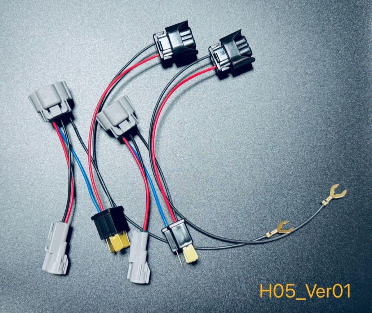 ハイエース　純正LEDヘッドライトからハロゲンライト変換ハーネス 2本セット Amazon.co.jp: ハイエース ハロゲンから 正LEDヘッドライト変換