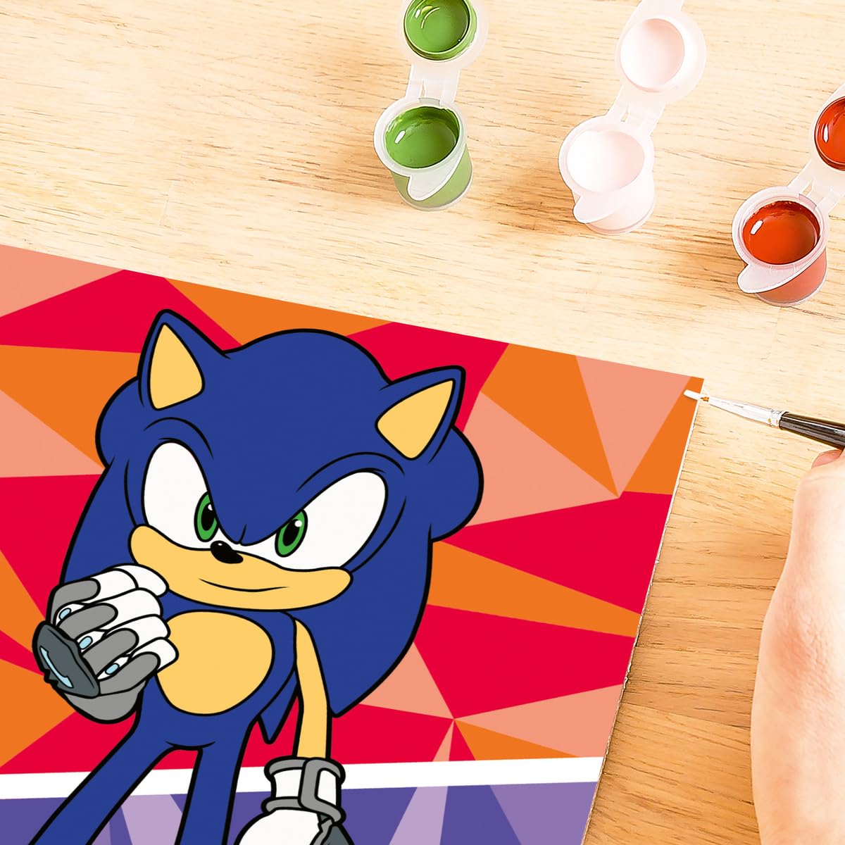 Ravensburger - Creart Serie D Sonic Prime | Kit Pittura Bambini | Dipingere Con I Numeri Include Tutto Il Necessario | Giochi Bambini 9 Anni O Più | Creart 9 Anni