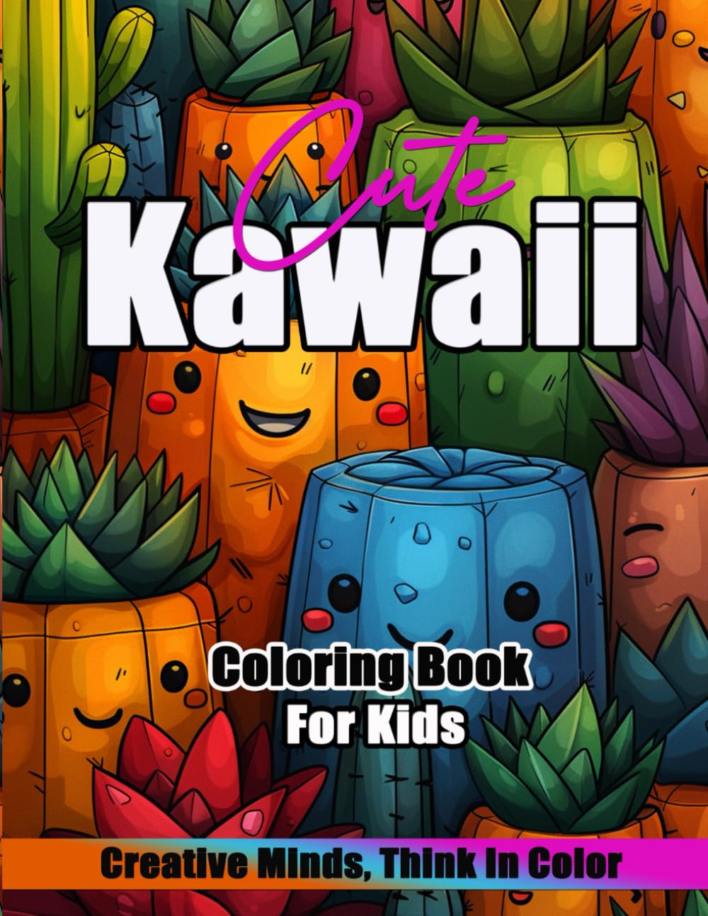 Cute Kawaii Coloring Book: Bursting with 50 Unique Inspired designs, this Stroke of genius is perfect for anyone who loves all things adorable.