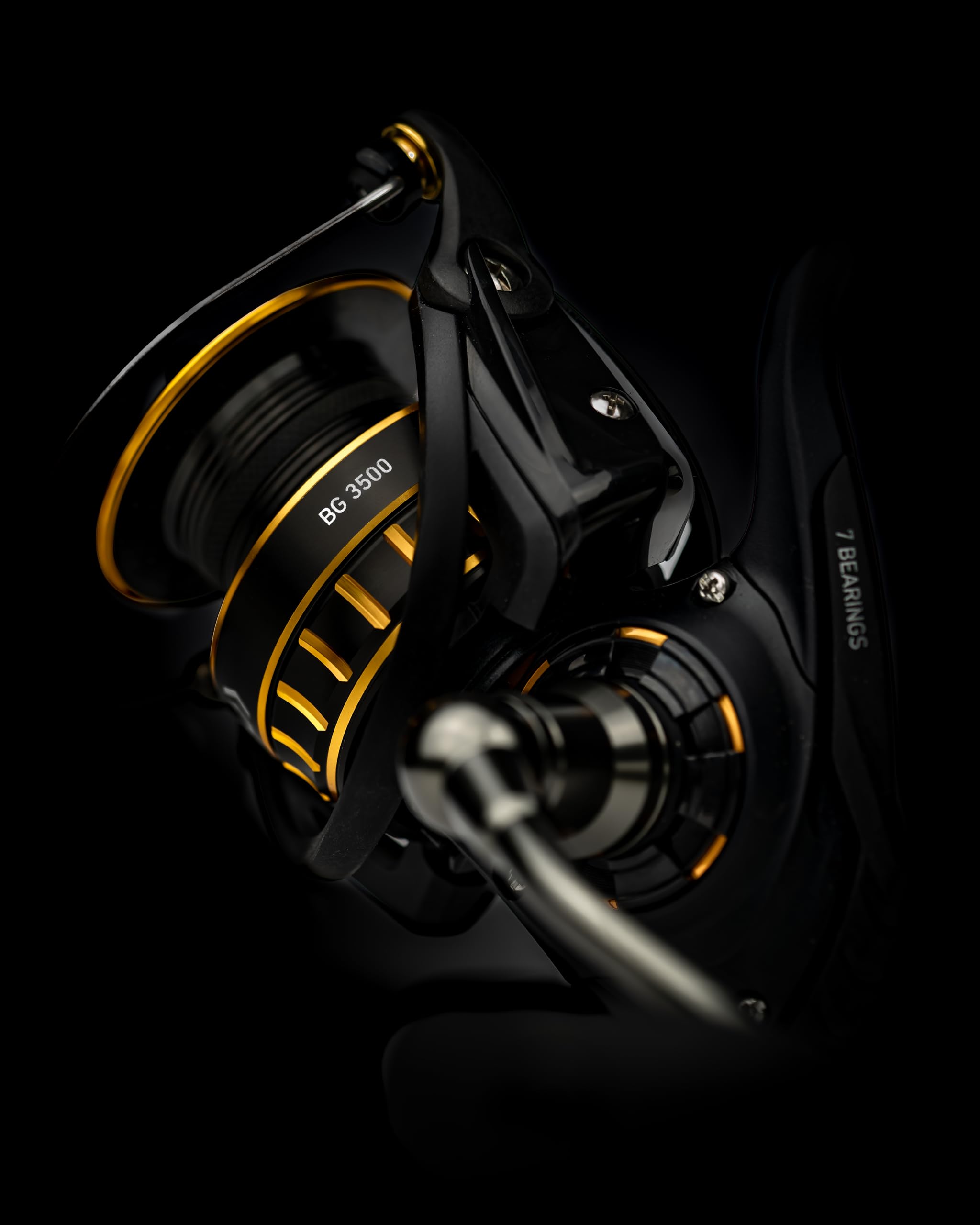 Daiwa BG5000 Reel with Line and SP Minnow Kit Black : Amazon