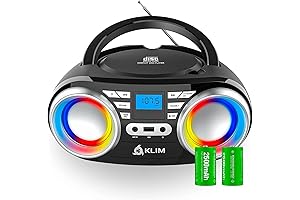 KLIM B3 Portable CD Player - Your Road Trip Essential